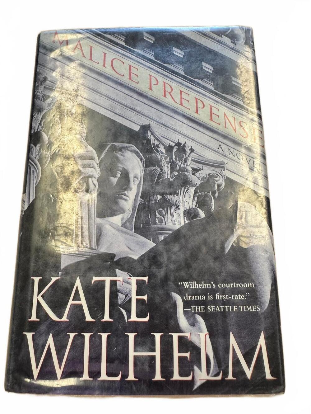 Kate Wilhelm Malice Prepense 1st Edition Hardcover Book 1996